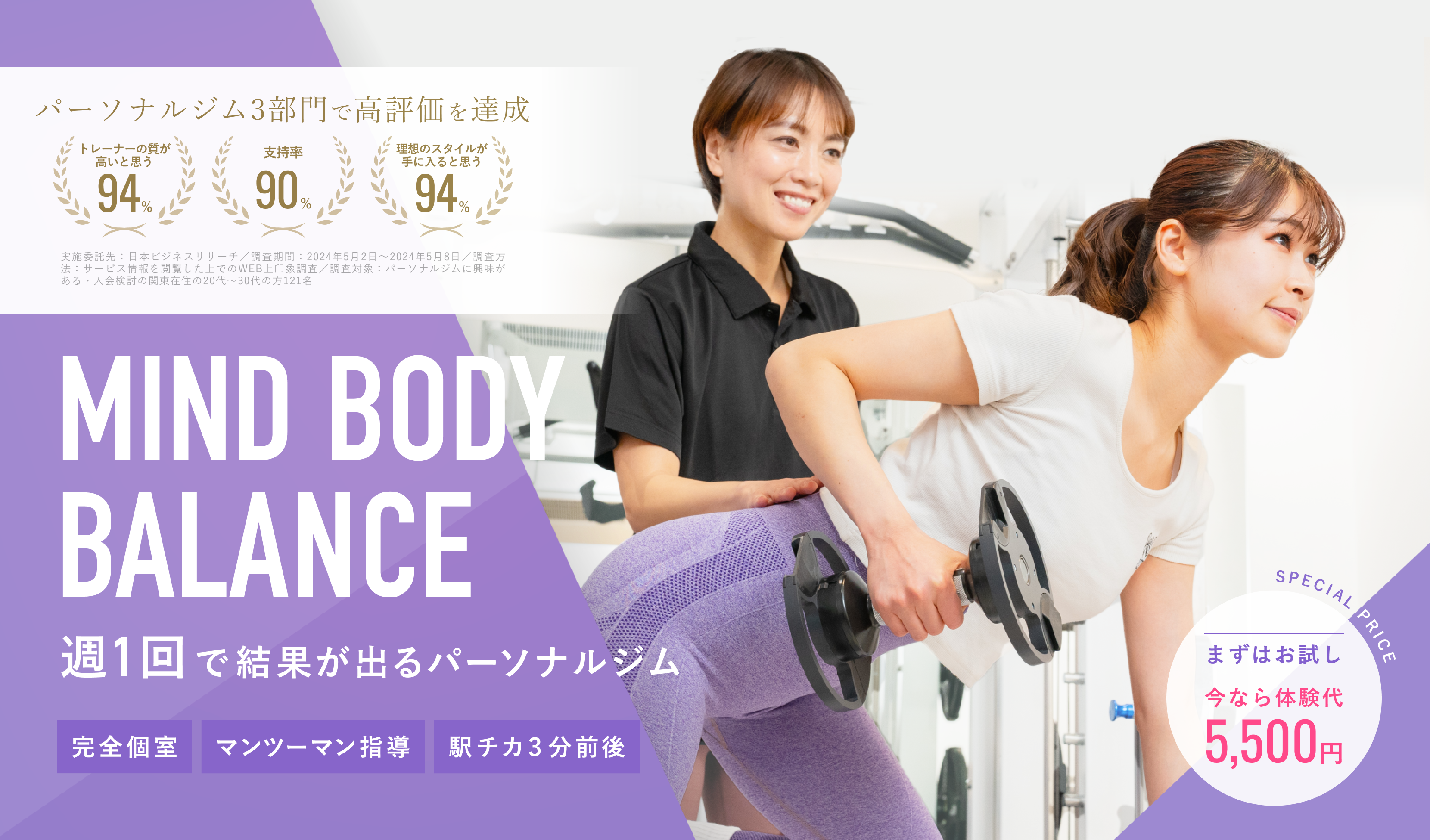 武蔵関パーソナルジム＆ピラティス PERSONAL TRAINING STUDIO U